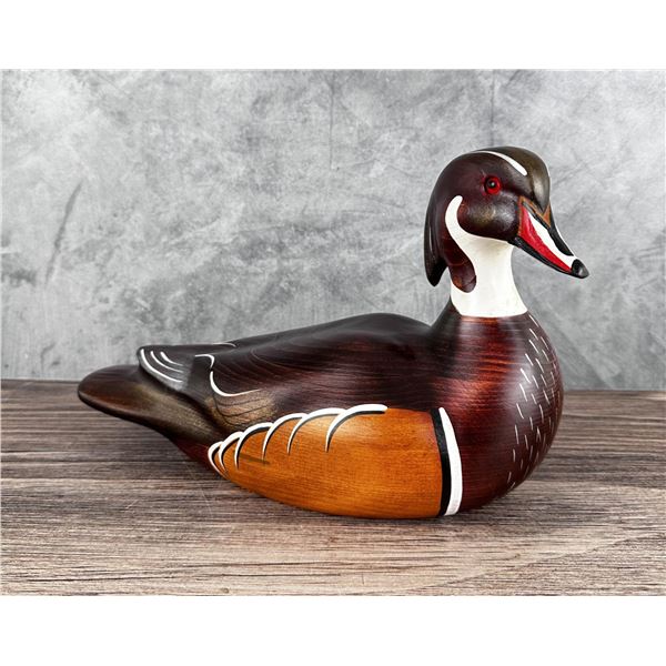 Big Sky Carvers Montana Wood Duck Decoy
