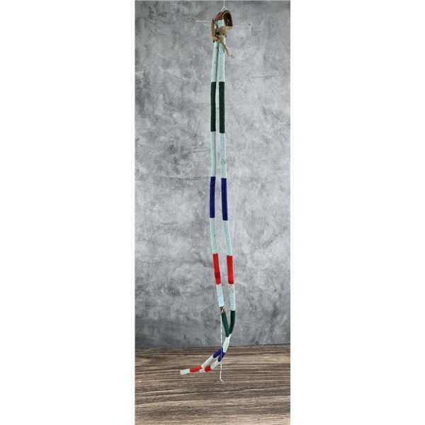 Crow Native American Indian Beaded Belt Drop