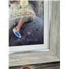 Image 2 : Ray Swanson Native American Girl Oil Painting