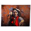 Image 1 : Mark Rohrig Native American Indian Painting