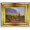 Image 1 : J Chris Morel Oil on Board New Mexico Painting