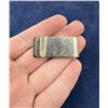 Image 2 : Sterling Silver Gold Nugget Money Clip