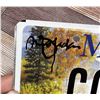 Image 2 : Monte Dolack Personal Autographed License Plate