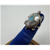 Image 1 : Zuni Inlaid Sterling Silver Turtle Ring