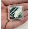 Image 2 : Niue Niagara Waterfall $1 Square Silver Coin