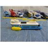 Image 8 : Single-Sided Case w/ 10 Matchbox Helicopters: Police, Air Search, Ambulance, etc