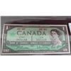 Image 2 : 3 Vintage 1967 Canadian $1 Bills