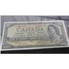 Image 2 : 1954 Canada Devil's Face $20 Bill - Very Nice S/N 7406680