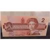 Image 2 : (2) 1986 CDN $2 Bills - Seq. S/N 5088, 5089 - Very Nice