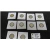 Image 1 : 10 Canada Nickels 1924