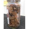 Image 2 : Jar of Canadian Pennies - Over 6lbs
