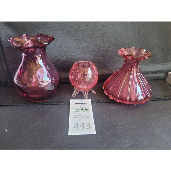 Cranberry Glass A