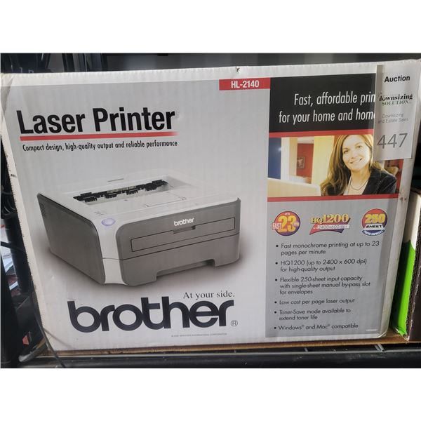 New Brother Laser Printer B