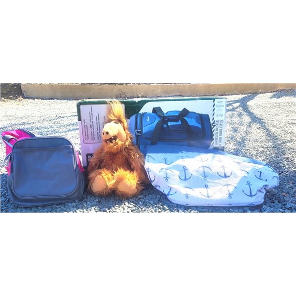 Roots Wheeled Duffle & More B