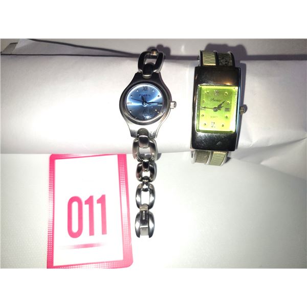 Ladies Fossil & Premia Watches A