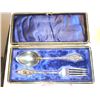 Image 4 : Antique Silver Plated Spoon & Fork & Seth Thomas Clock A