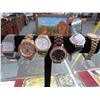 Image 2 : 8-Designer Watches Rado, Bulova, Buvado, Fossil, Other - 8 X $