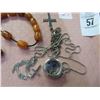 Image 2 : Rosary, Charms, Keepsake Bracelet