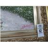 Image 2 : Oil On Canvas Floral Garden Scene - Signed Rugeia - 36 X 40