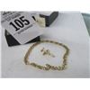 Image 1 : 14K YG Chain Broken 1.1g, 10K Cross Pendant 0.5g
