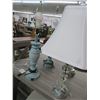 Image 2 : Lucite/Blue/Brown Lamps - 5
