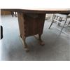 Image 2 : Antique Round Tilt Top Dining Table