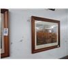 Image 2 : Mountain/Lake/Giraffe Wall Art - (Pane Cracked) - 2
