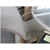 Image 3 : Oval Glasstop Patio Dining Table w/4 Armchairs