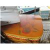Image 2 : Aldo Ladie's Clutches, Painted Storage Box/Basket, Leather Belt Strap, Brass Candlestand