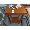 Image 1 : Cherry 2 Tier Hall Table