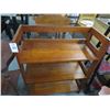 Image 1 : Dark Oak 3 Tier Bookshelf