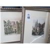 Image 2 : 6-Framed Art of World Landmark - 6 X $