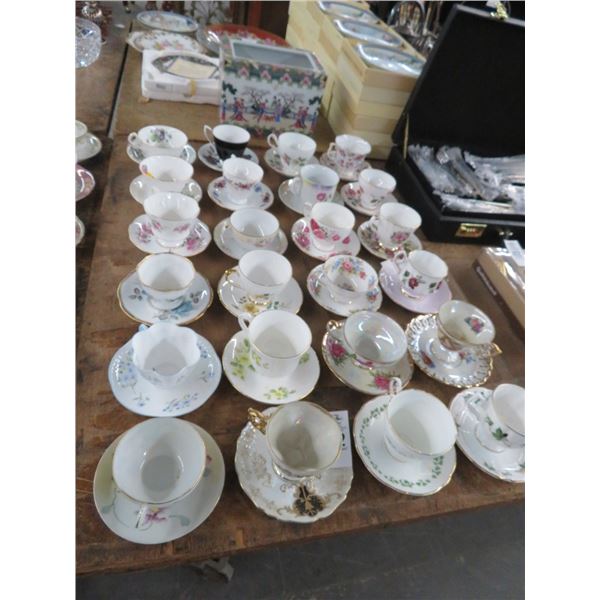 China Cups and Saucers - 24