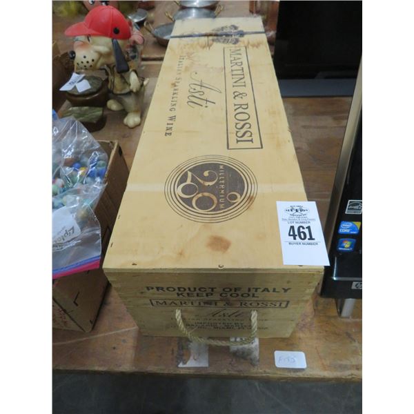 Martini & Rossi Sparkling Wine - Large Bottle Still In Crate