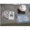 Image 1 : Kevin Cash Autographed Baseball/Other Signed Hillary Clinton w/COA