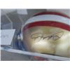 Image 2 : San Fran 49'ERS Mini Helmet Autographed Joe Montana w/COA