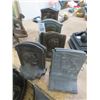 Image 1 : 5-Cast Presidential Figural Bookend Sets - 5 X $