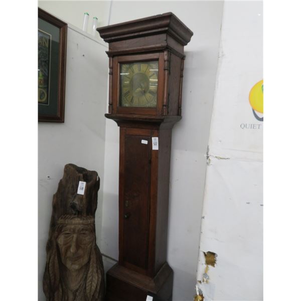 Antique Mahogany Grandfather Clock