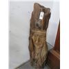 Image 1 : Ornately Carved 4' Indian Head Décor