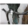 Image 2 : Ornate Bronze Parrot On Branch - 5'