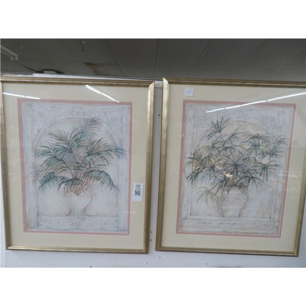 Framed Fern Decorators Wall Art - Pair