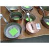 Image 2 : Large Lot of Copper Cookware - 26 Pcs.