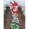 Image 1 : Beach Cooler, Radio, Godiva Plush Bears, Carnival Masks, Box of Tupperware