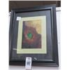 Image 1 : Framed Abstract Wall Art - 12 X 16