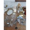 Image 1 : Crystal Desk, Other Clocks, Plate Mirror, Ashtray, Figurines, Décor