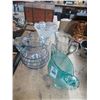Image 1 : Art Glasses, Crystal Pitchers, Footed Bowl