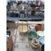 Image 2 : Glazed Pitchers and Bowls, Marble Lazy Susan, Easel