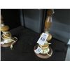 Image 2 : Wooden Lamps - Pair