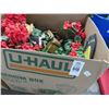 Image 2 : Boxes 5 w/Asst. Silk Floral Décor