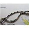 Image 2 : 14K WG Sapphire & Diamond Bracelet w/32 Round Cut Sapphire and 32 Round Cut